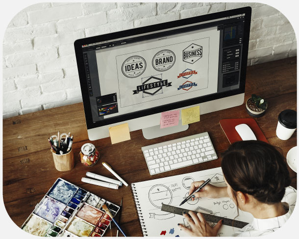 Servizio creativo di loghi e brand
