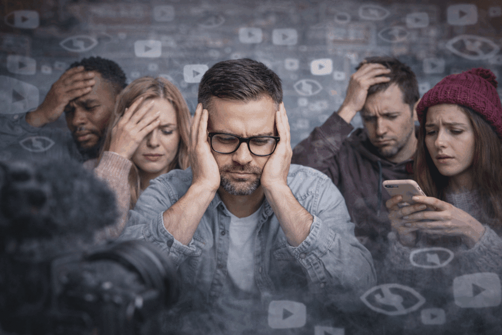 La frustrazione degli YouTuber