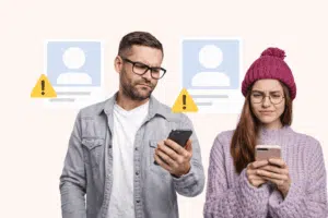 profili social con pochi follower e commenti