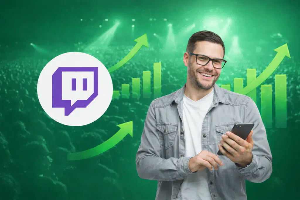 Twitch compra e aumenta le visualizzazioni